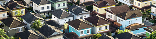 Image of a subdivision of houses.